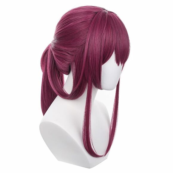Honkai Star Rail Kafka Cosplay Wig Deep Red Wine Hair - Picture 3 of 6